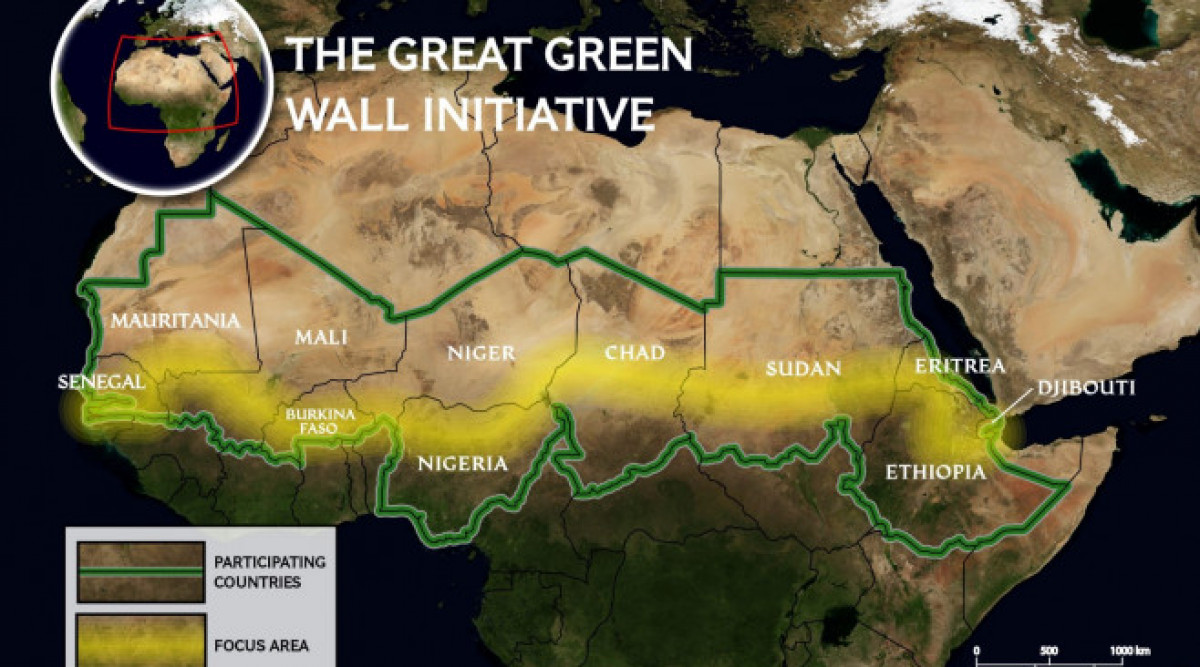 21 африкански държави се обединяват за Велика зелена стена