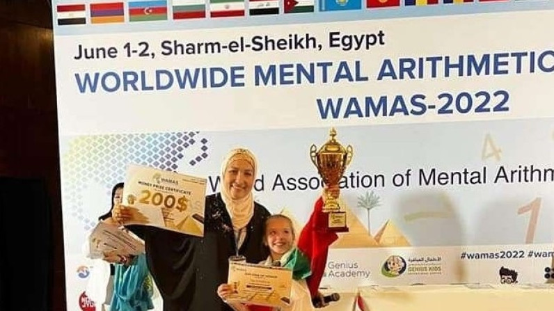 9-годишната Ния Шкетиева грабна купата по ментална аритметика на световна олимпиада