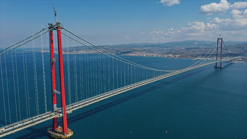 В Турция е построен най-големият висящ мост в света