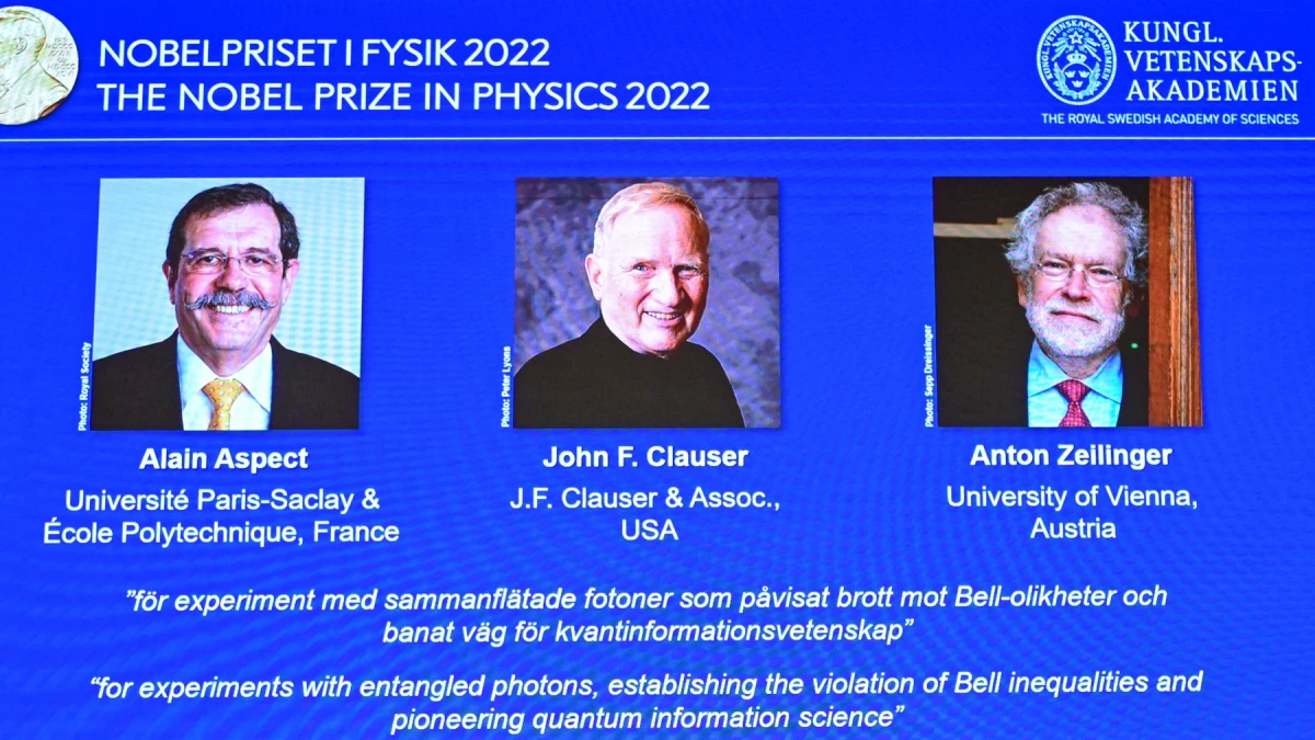 Трима учени споделят Нобеловата награда за физика