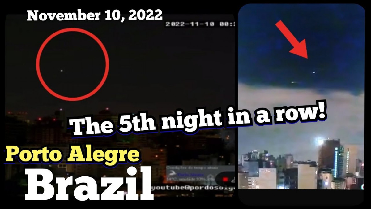 Пилоти съобщават за НЛО над Бразилия
