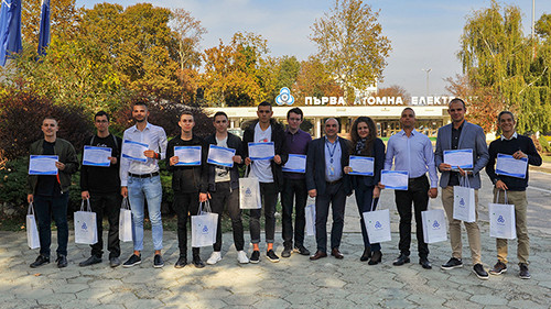 Нови 11 студенти бяха одобрени за стипендианти на АЕЦ „Козлодуй”