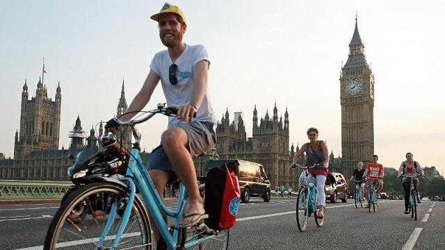 От столица на „мрачния Албион” Лондон се превръща в рай за колоездачите