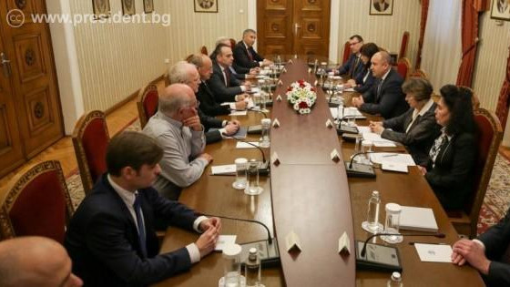 Президентът Румен Радев се срещна с представители на работодателските организации