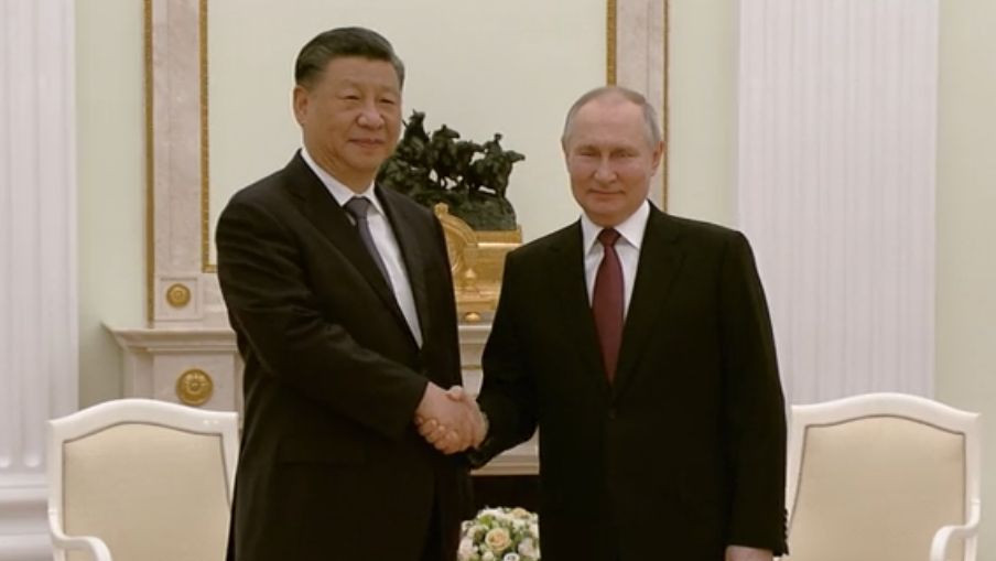 Владимир Путин прие в Кремъл   председателя на КНР Си Дзинпин