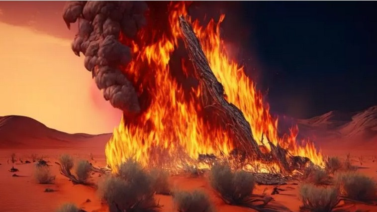 Учени откриха "записи" за пожари в пясъчни дюни