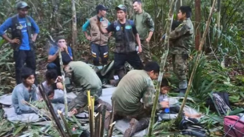 В джунглите на Колумбия след 40 дни откриха 4 деца, оцелели след самолетна  катастрофа