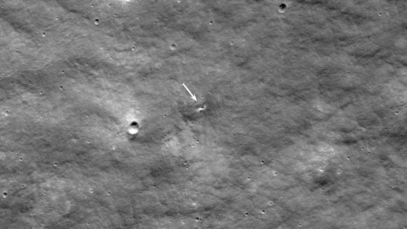 НАСА публикува снимки от мястото на катастрофата на руската станция "Луна-25"