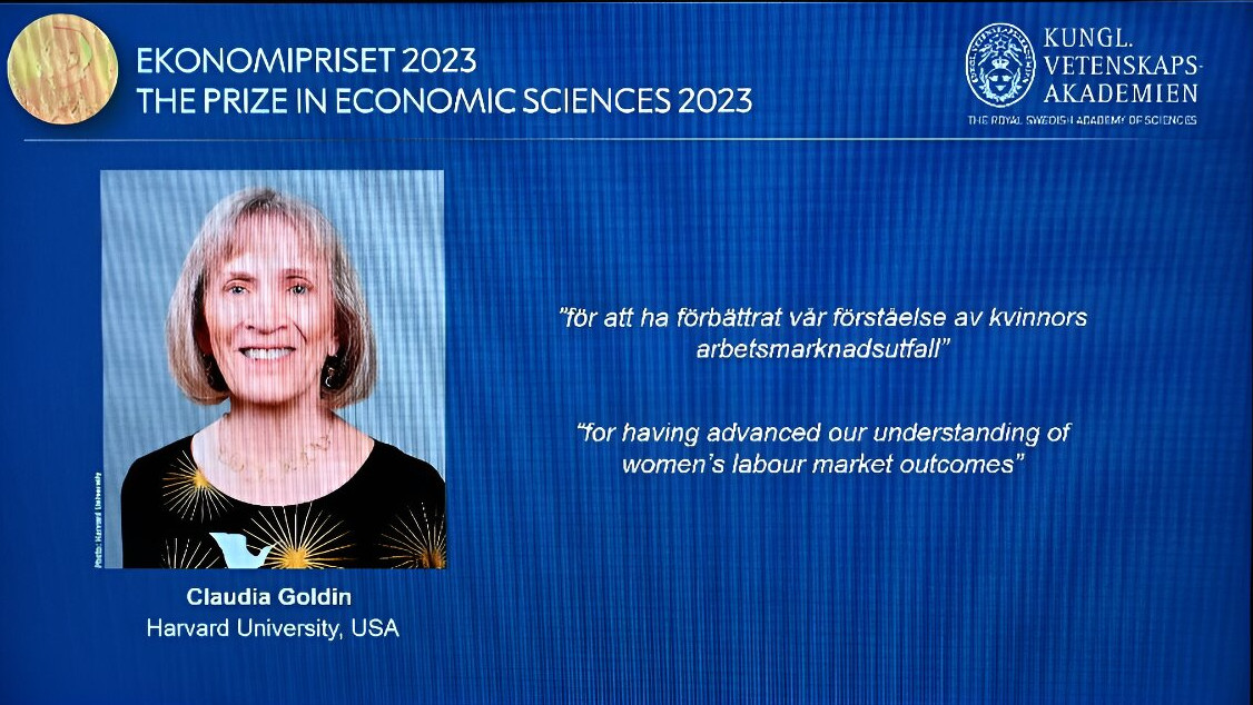Клаудия Голдин, професор в Харвард, получи Нобеловата награда за икономика