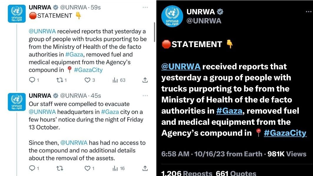 Хамас плячкосват лекарства и гориво от складове на ООН в ивицата Газа