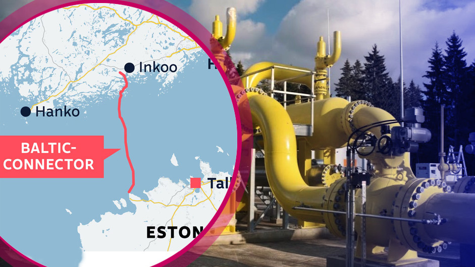 Финландия разследва саботаж на подводния газопровод до Естония