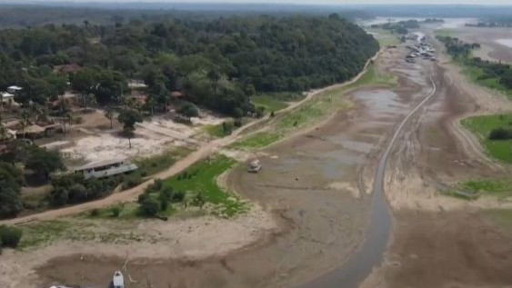 Най-големият приток на Амазонка започна да пресъхва поради Ел Ниньо
