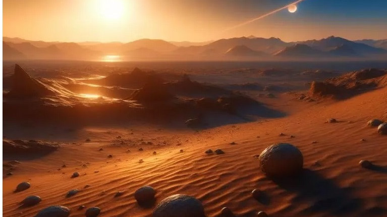 Откриха планета с дъжд от пясък