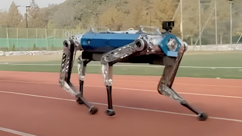 Корейското куче-робот HOUND постави рекорд  в бягането на 100 метра