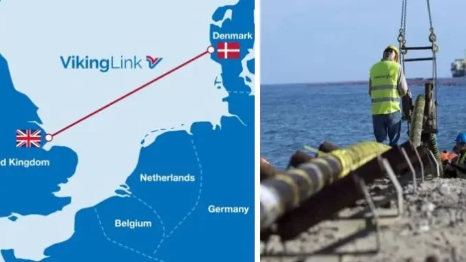 Великобритания и Дания стартираха полагането на подводния кабел Viking Link