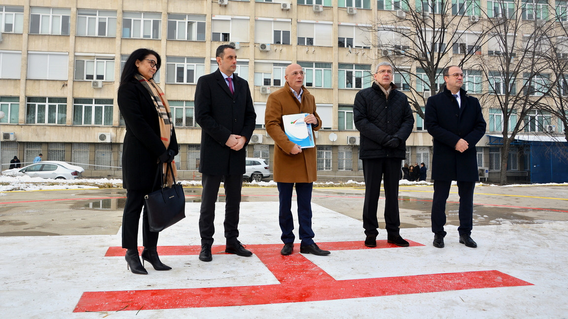 София вече има регистрирано болнично вертолетно летище по изискванията за HEMS