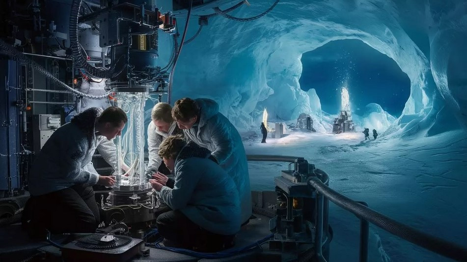 Антарктическа обсерватория под леда откри неуловимите "призрачни частици"
