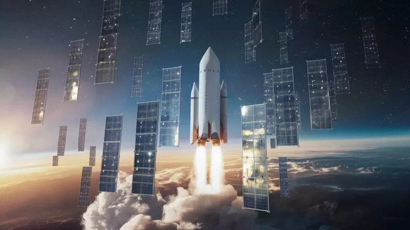 SpaceX изстреля поредната група сателити Starlink в орбита