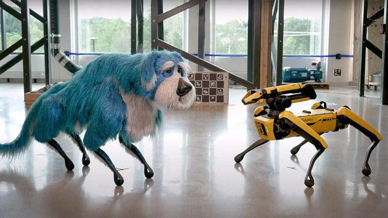 Boston Dynamics показа Sparkles, космато роботизирано куче, което може да танцува