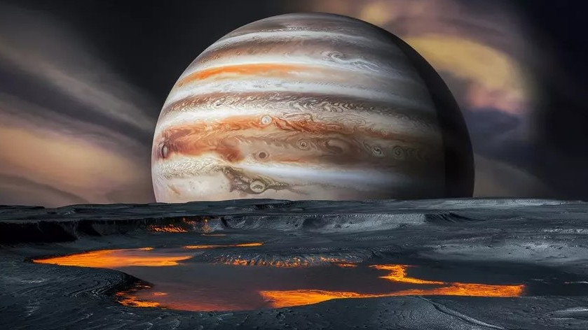 Вижда се дори езерото от лава: NASA показа висококачествена снимка на спътника на Юпитер
