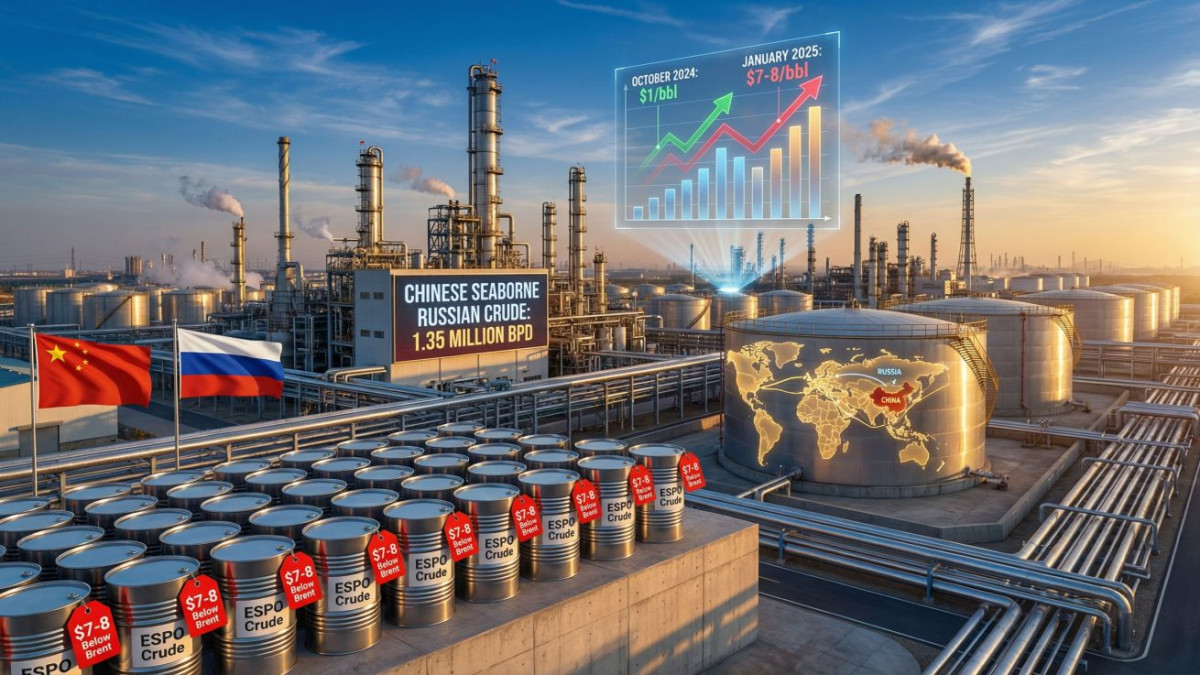 Китай купува руски петрол с рекордни отстъпки, въпреки по-хладния тон към Русия