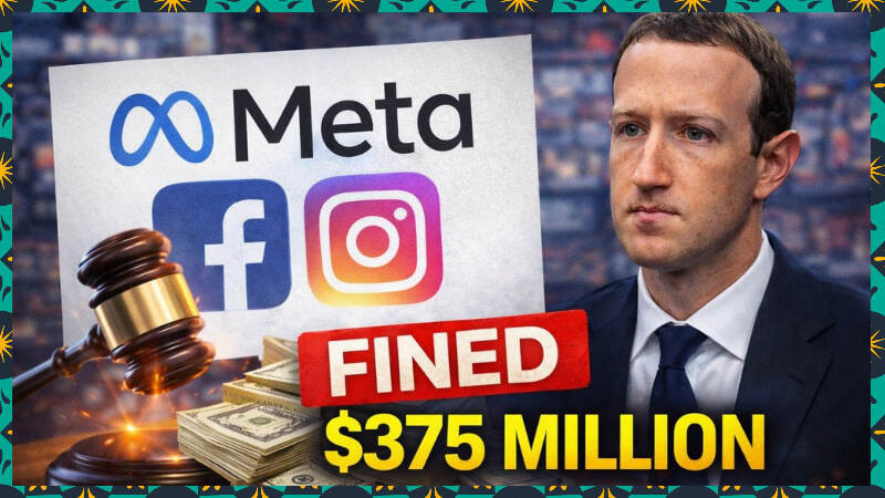 Американски съд осъди Meta на $ 375 милиона