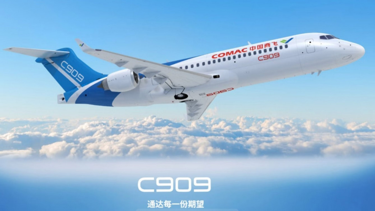 Китай за първи път продаде самолети C909 на чуждестранна авиокомпания
