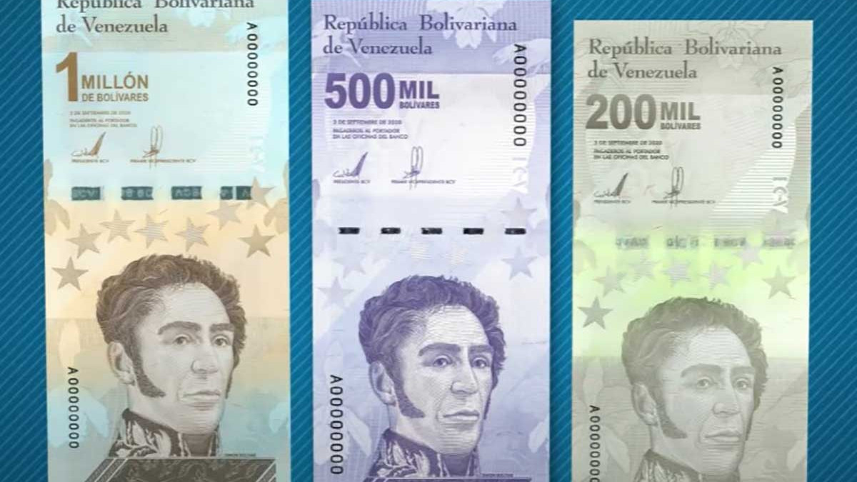 Венецуела вече печата банкноти от 1 милион боливара