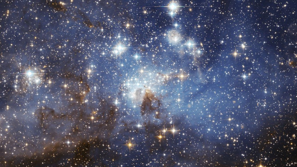 Защо нощем небето е черно, след като има толкова много ярки звезди?