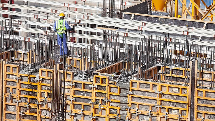Индексът на строителната продукция е с 1,5% по-нисък