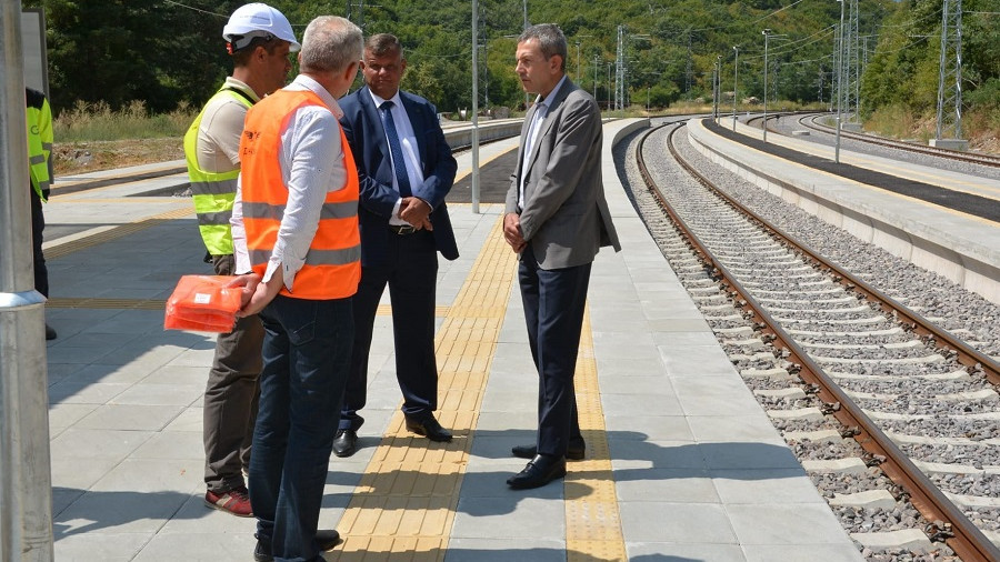 Министър Тодоров: Ремонтирахме най-дългия железопътен тунел на Балканите