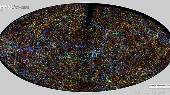 На края на пространството и времето случайно са открити две галактики