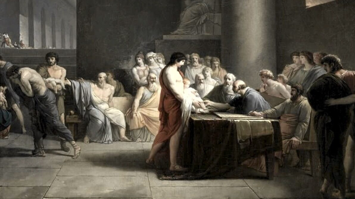 Убийството на болните бебета в Спарта се оказа мит
