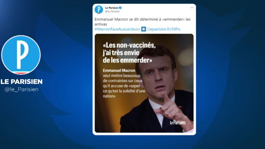 Френският президент обеща да "вбеси" неваксинираните