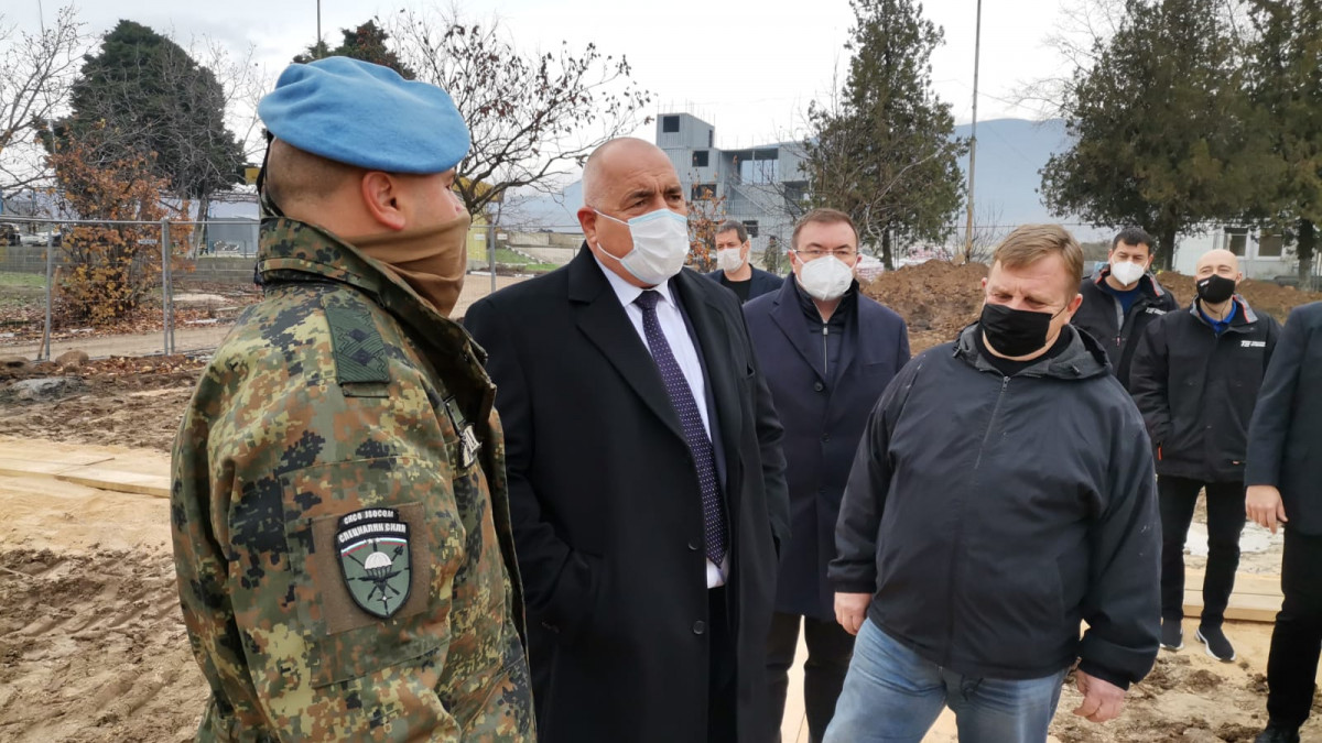Военният учебен център в Црънча ще бъде готов през март