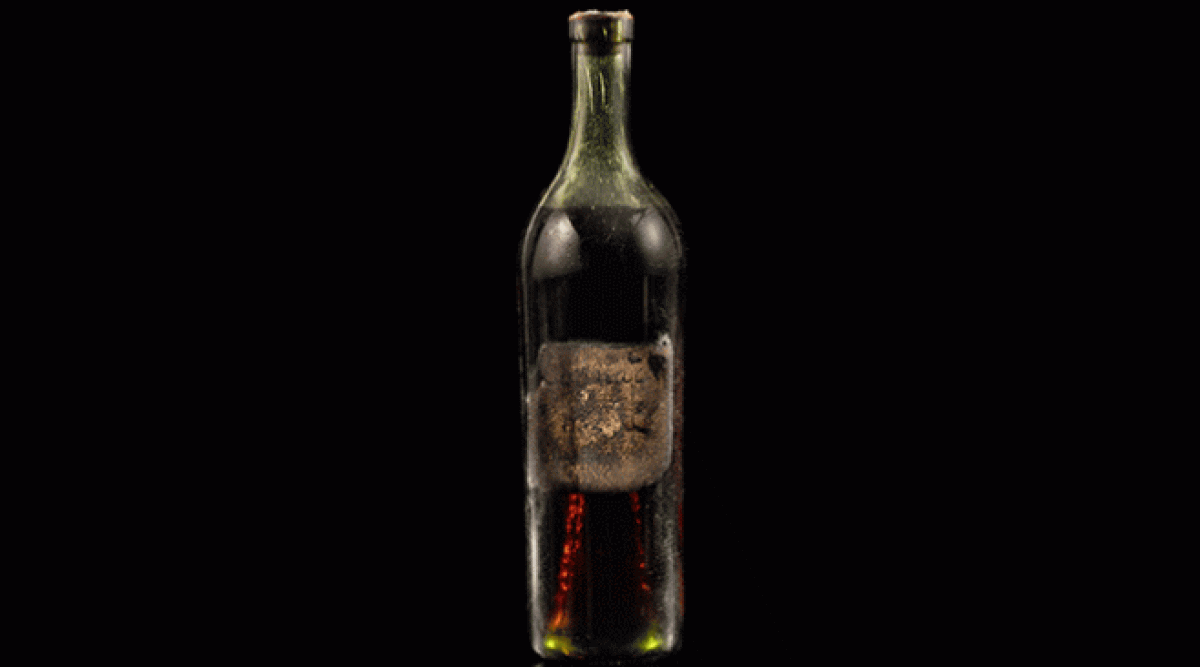 Една от най-старите бутилки коняк в света е продадена за над 130 000 евро