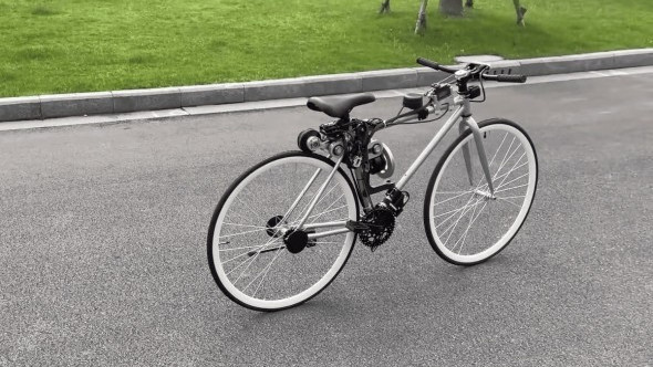 Екипът на Huawei създаде безпилотен велосипед