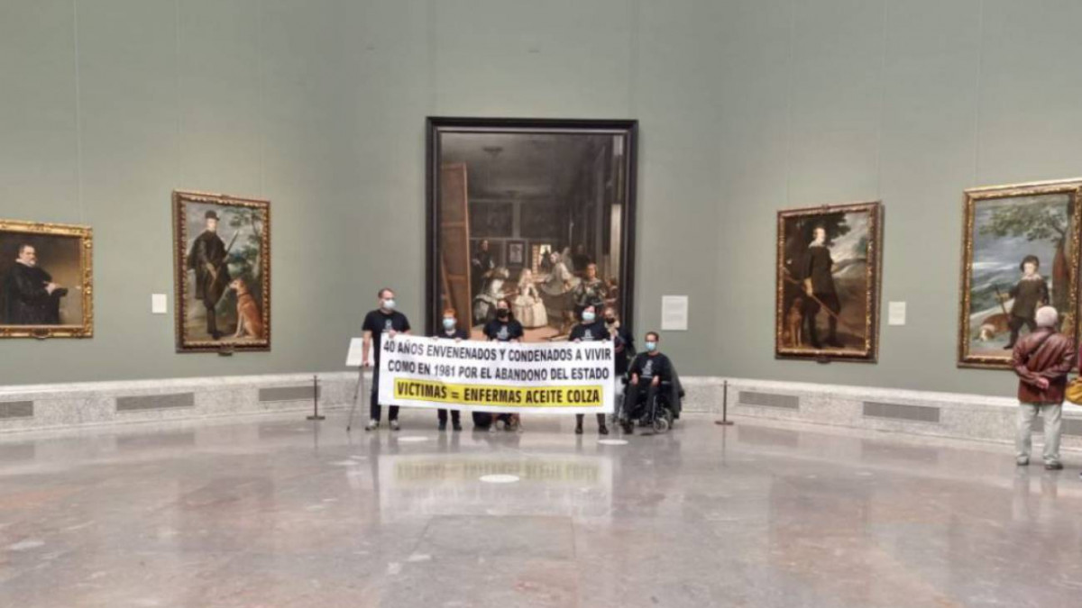 Жертви на масово отравяне се барикадираха в музея Прадо в Мадрид