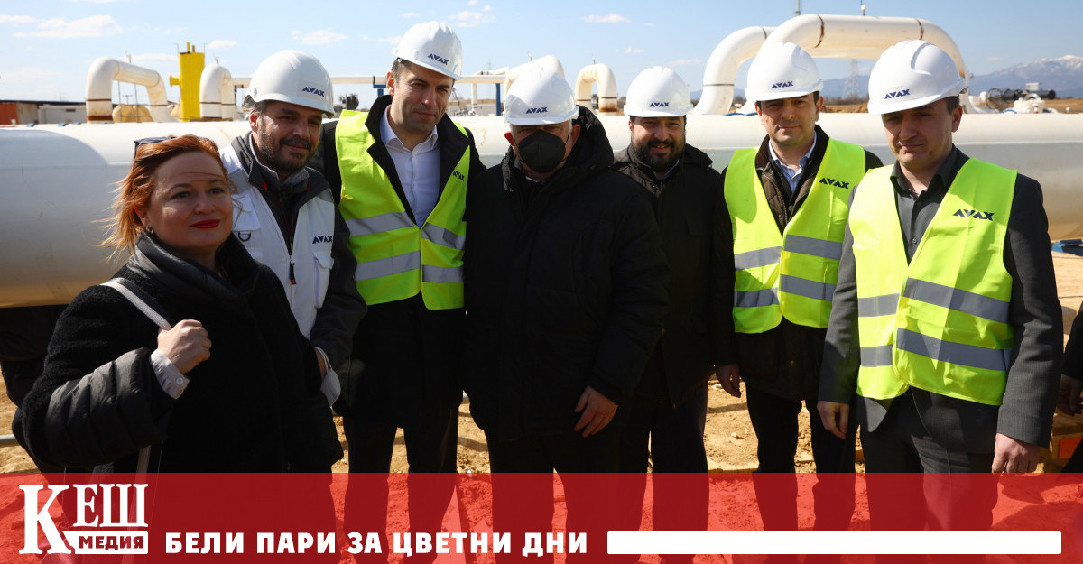 Краят на юни газовата връзка Гърция България ще е факт Още