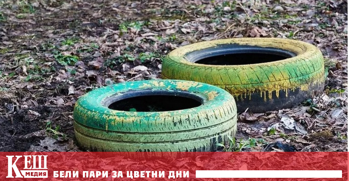 Ново изследване оценява бетон съдържащ стари автомобилни гуми в качеството