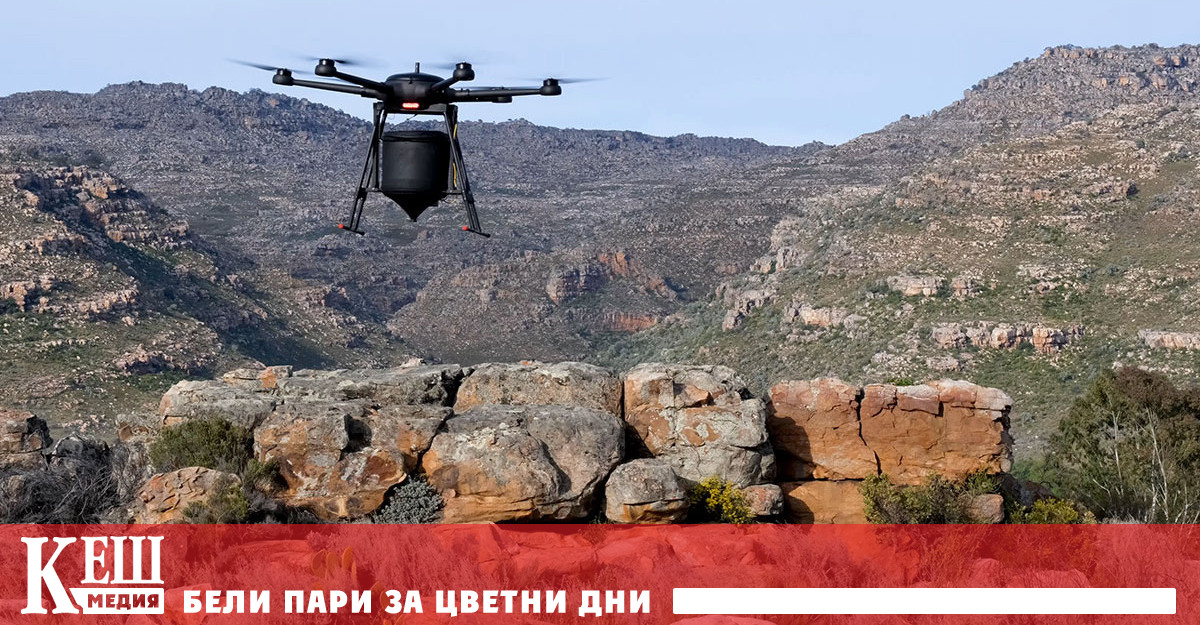 Техните октокоптери съчетават изкуствен интелект и биотехнологии използвайки специално разработени