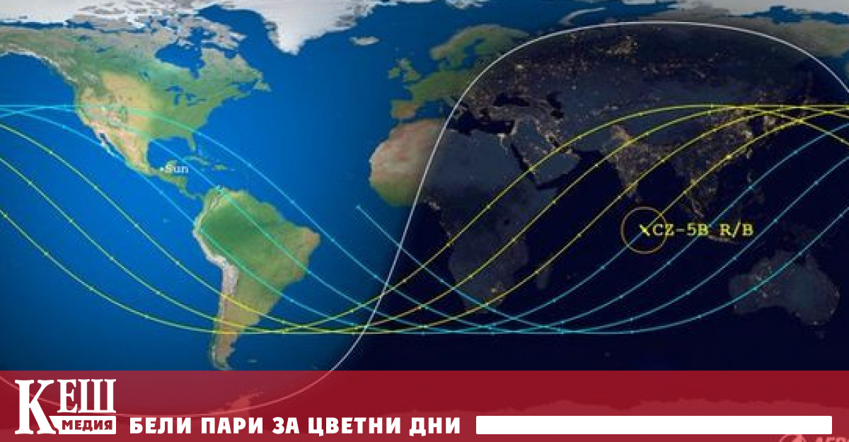 Чанчжен 5Б изстреляна преди седмица достави втория модул на китайската космическа