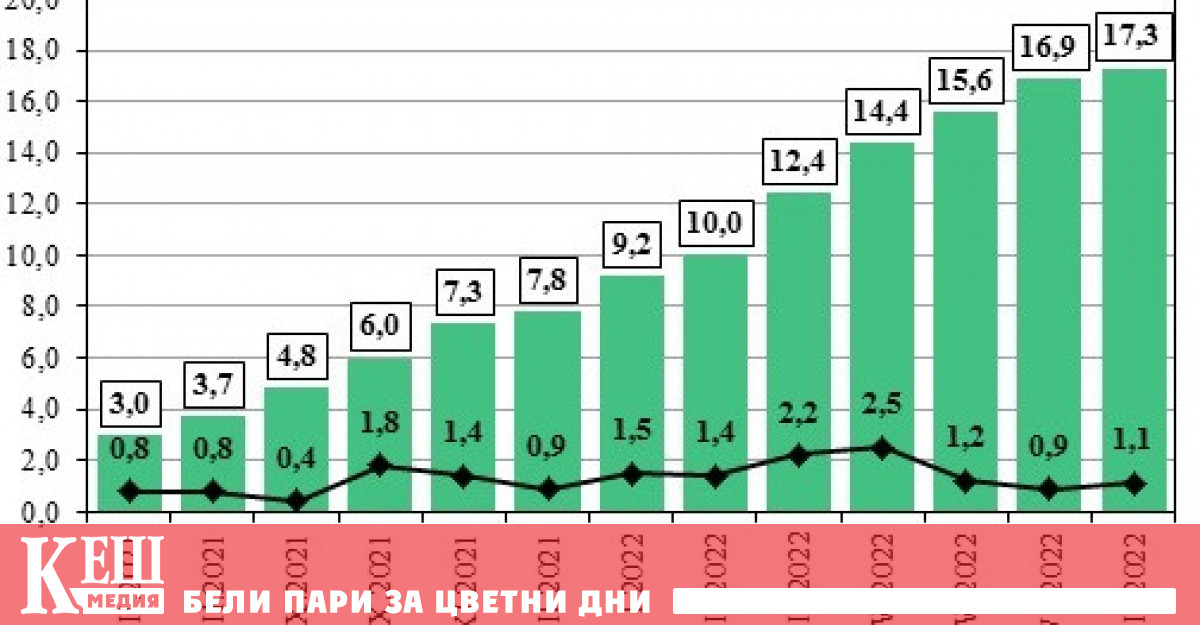 По предварителни данни на Националния статистически институт НСИ през юли