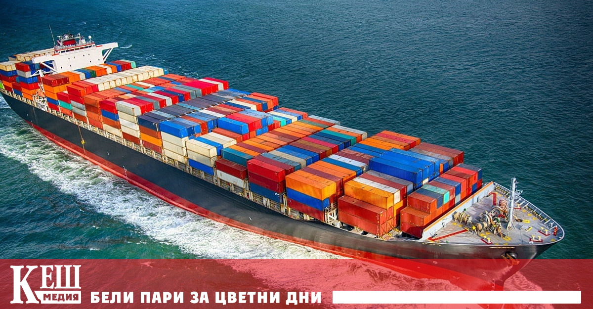 Според Комерсантъ през февруари доставката на контейнер от Китай до