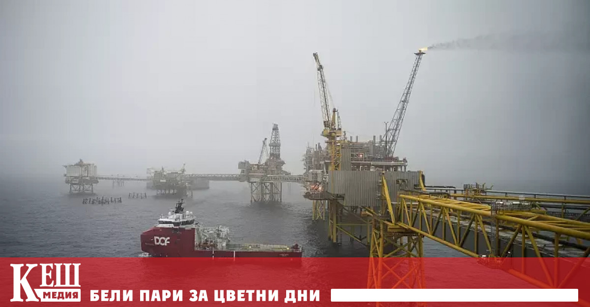 Видео заснето от датски военен самолет във вторник следобед показва