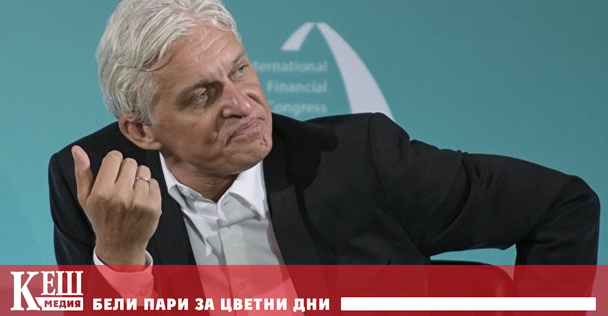 Руският бизнесмен и основател на Тинкоф Банк Tinkoff Bank Олег