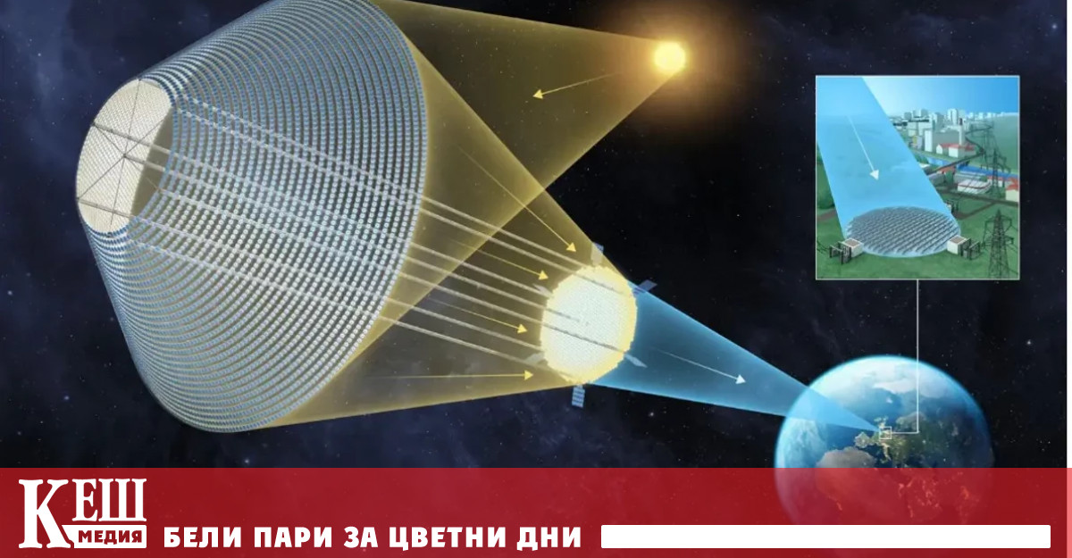 Програмата предвижда разполагането на гигантски сателити в околоземна орбита които