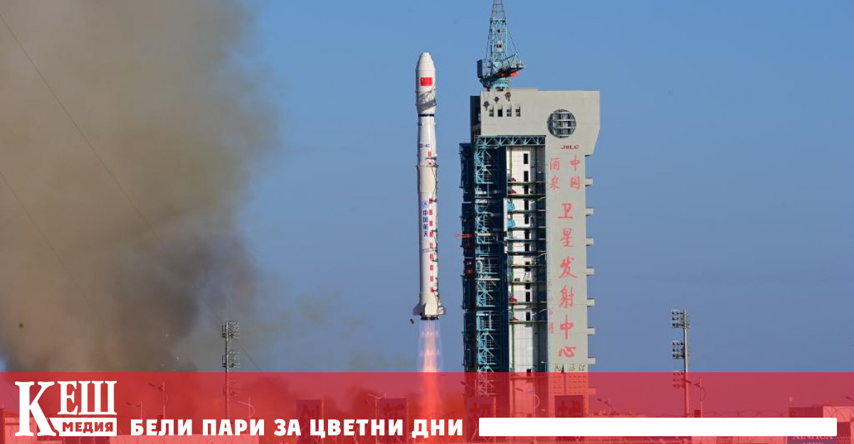 Китайската агенция Xinhua обяви за успешното изстрелване в орбита на