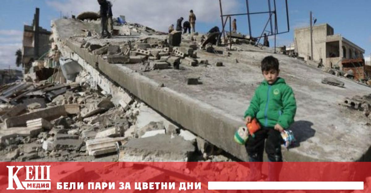 На границата между Сирия и Турция е станало земетресение с