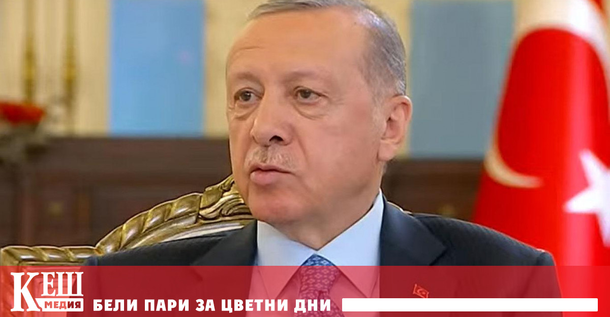 Турският президент Реджеп Тайип Ердоган който е на власт от